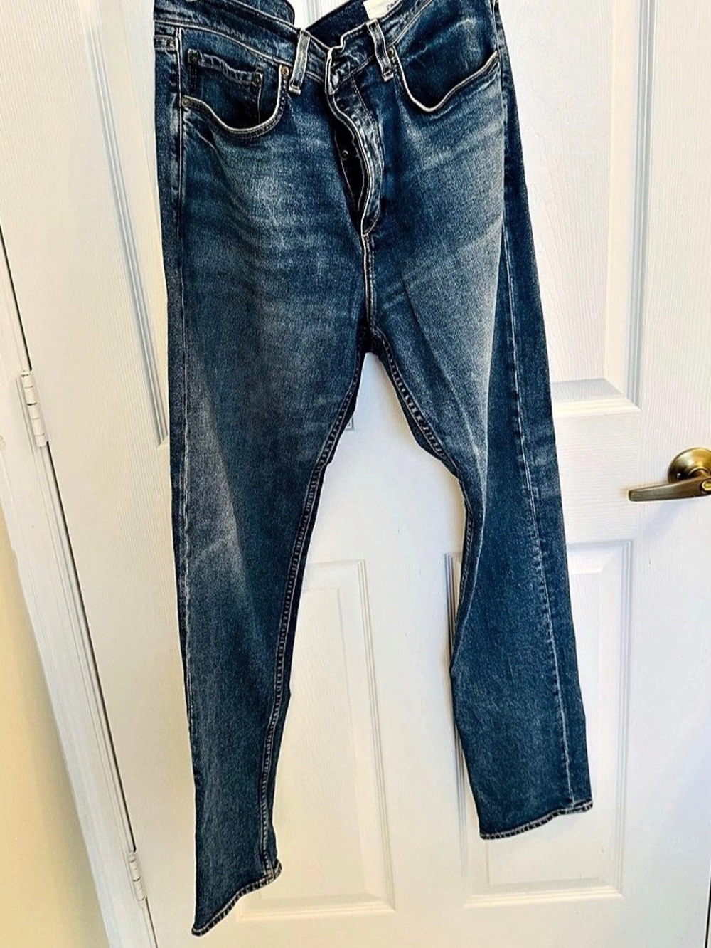 rag & bone Fit 2 SLIM Jeans in Blue Waist 36